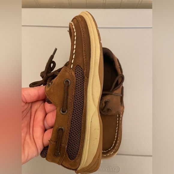 LANYARD Sperrys loafers boat shoes size 1.5 - Picture 4 of 9